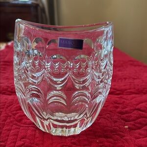 Waterford Marquise Elegant Clear Glass Vase